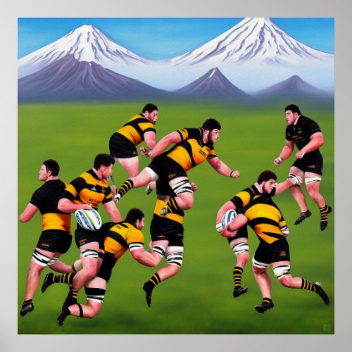Taranaki Rugby_ Canvas Art Print