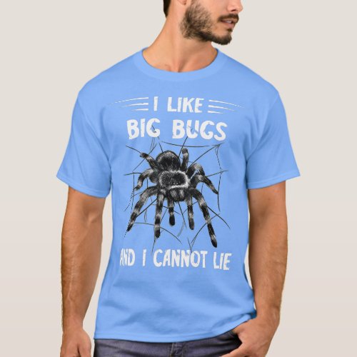 Tarantula Arthropod Spider Phobia Big Bugs Tarantu T_Shirt