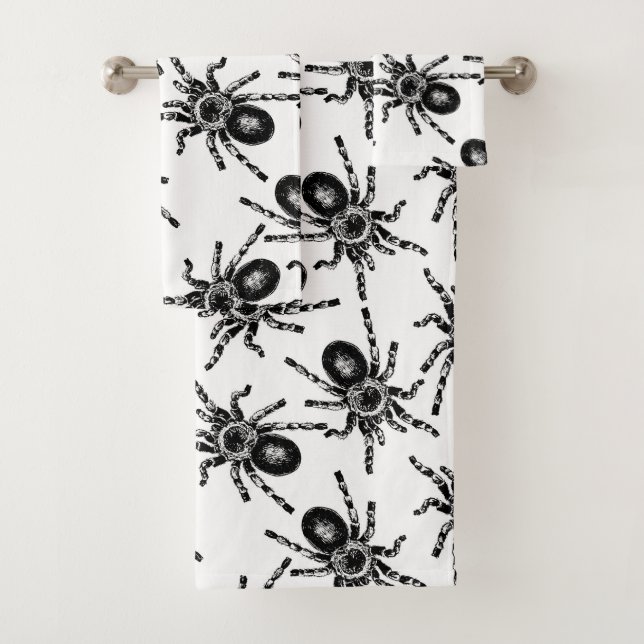 Tarantula Bath Towel Set (Insitu)