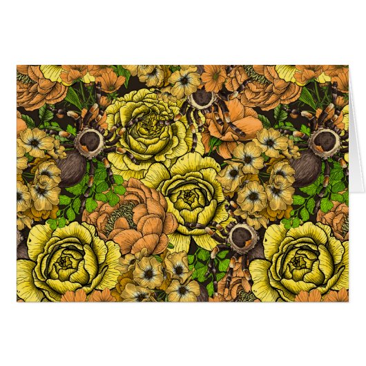 Tarantula garden 1 cards (Front Horizontal)