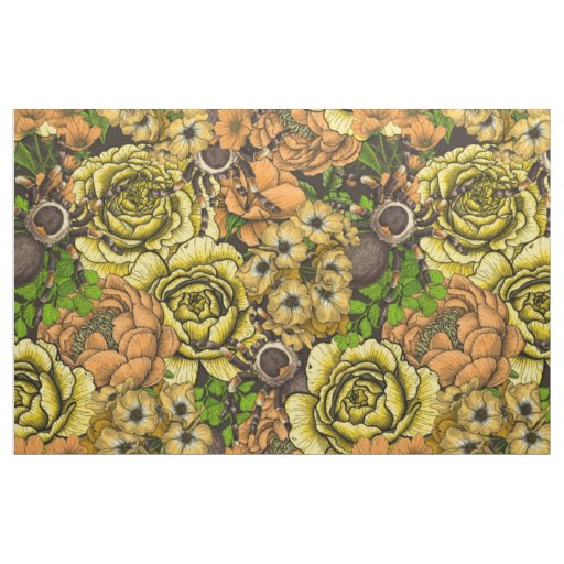 Tarantula garden 1 fabric