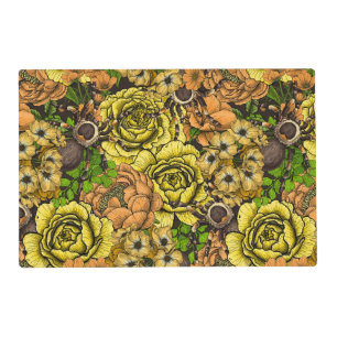 Tarantula garden 1 placemat