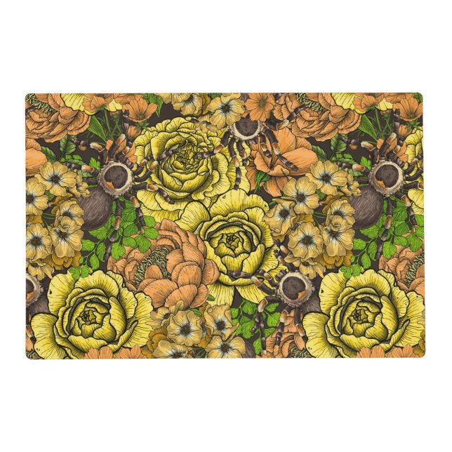Tarantula garden 1 placemat (Front)