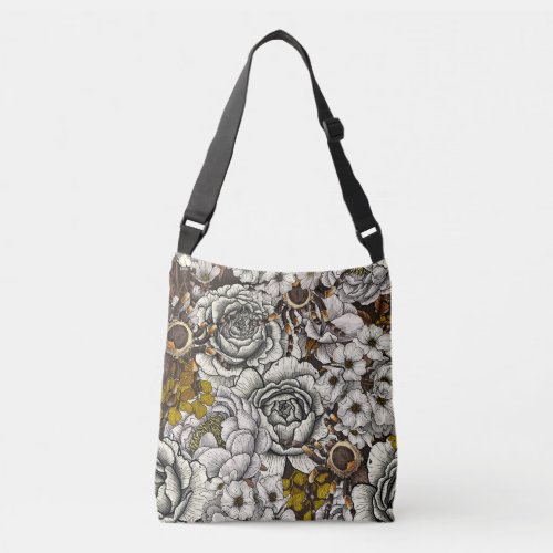 Tarantula garden 2 crossbody bag