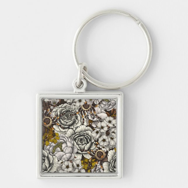 Tarantula garden 2 keychain (Front)