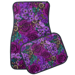 Tarantula garden 3 car floor mat