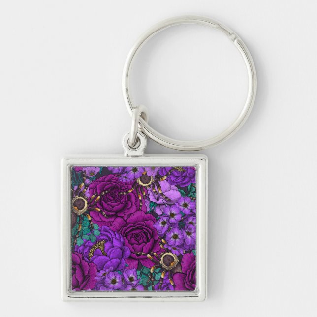 Tarantula garden 3 keychain (Front)