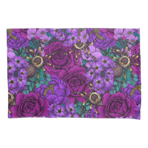 Tarantula garden 3 pillow case
