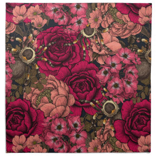 Tarantula garden 4 cloth napkin