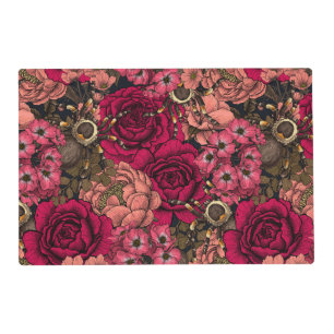 Tarantula garden 4 placemat