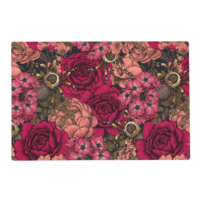 Tarantula garden 4 placemat (Front)