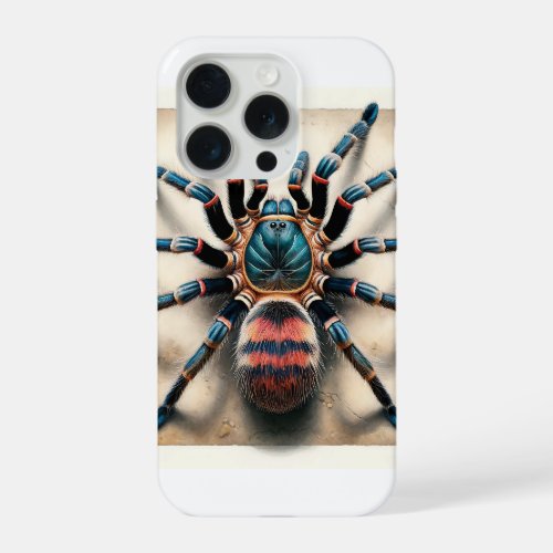 Tarantula Hawk Insect 130624IREF115 _ Watercolor iPhone 15 Pro Case