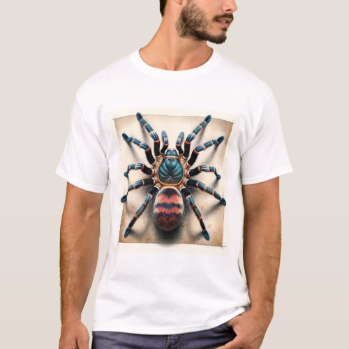 Tarantula Hawk Insect 130624IREF115 _ Watercolor T_Shirt