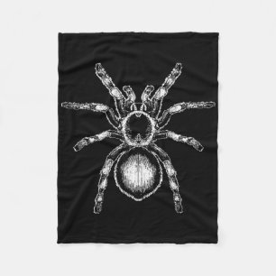 Tarantula Huge Spider Phobia Halloween Costume Ara Fleece Blanket