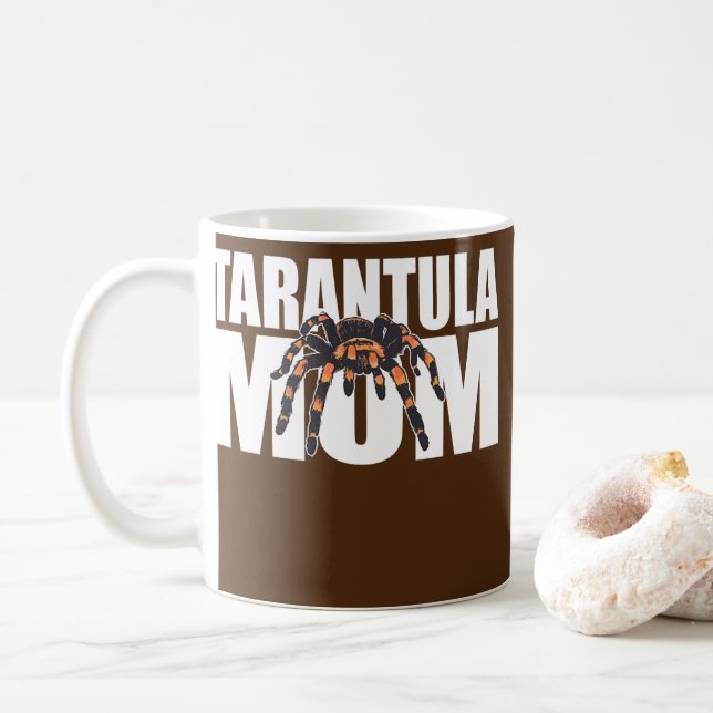 Tarantula Mom Spider For Tarantula Lover  Coffee Mug (With Donut)