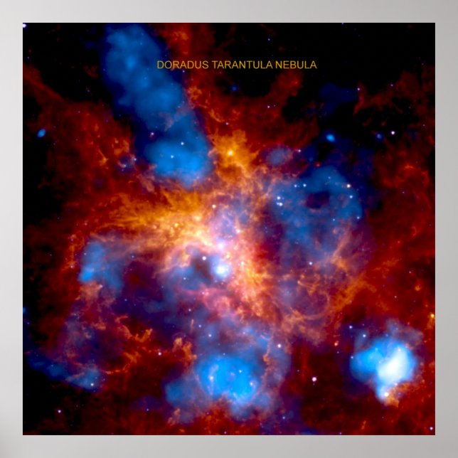 Tarantula Nebula 30 Doradus Value Poster (Front)