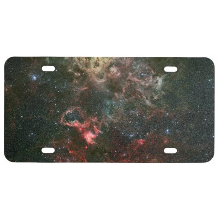 Tarantula Nebula And Its Surroundings License Plate