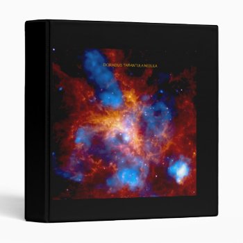 Tarantula Nebula Binder by galaxyofstars at Zazzle