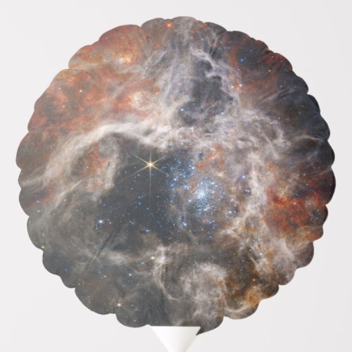 Tarantula Nebula Image from JWST Balloon