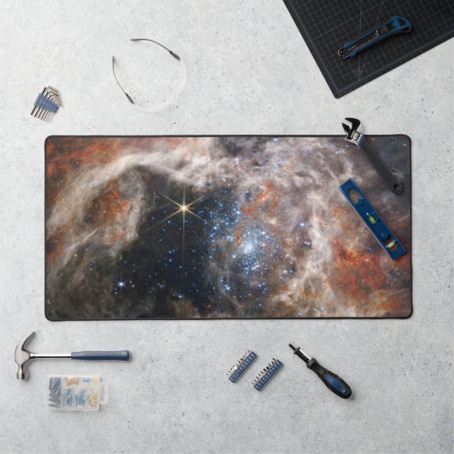 Tarantula Nebula Image from JWST Desk Mat (Workstation)
