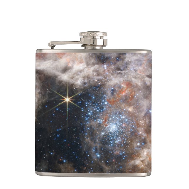 Tarantula Nebula Image from JWST Flask (Front)