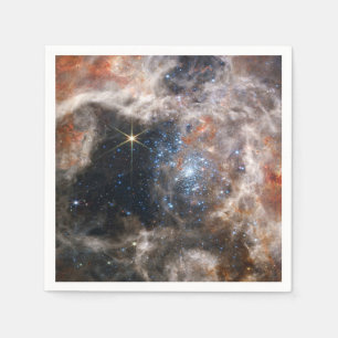 Tarantula Nebula Image from JWST Napkins