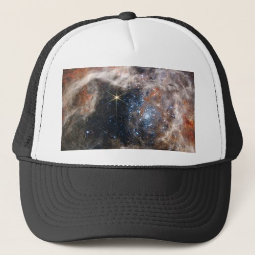 Tarantula Nebula Image from JWST Trucker Hat
