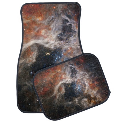 Tarantula Nebula James Webb Telescope nasa stars Car Floor Mat