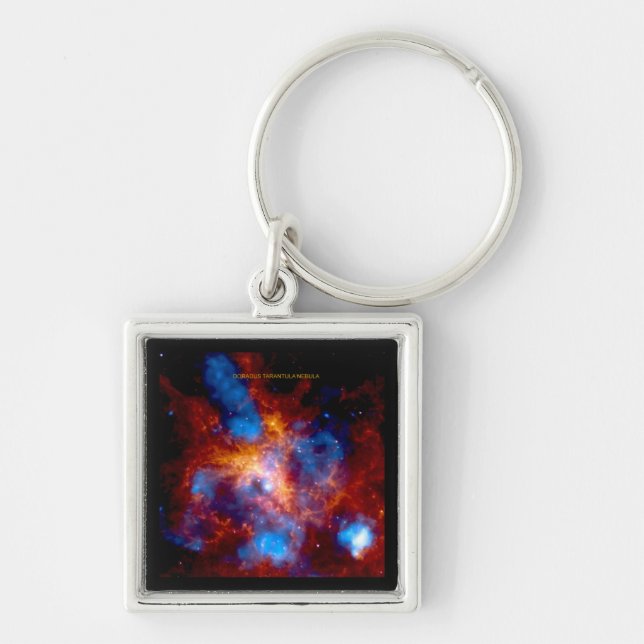 Tarantula Nebula Keychain (Front)