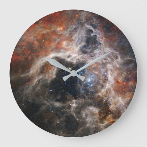 Tarantula Nebula Large Clock