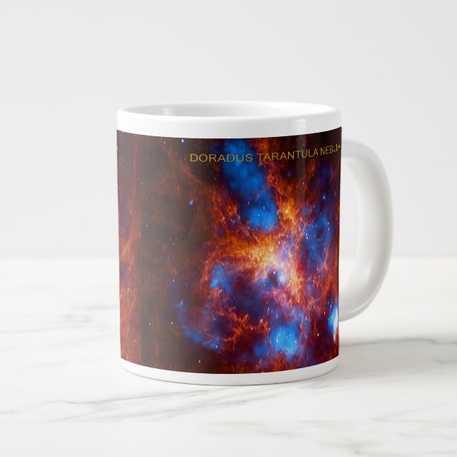 Tarantula Nebula Large Coffee Mug (Front Right)