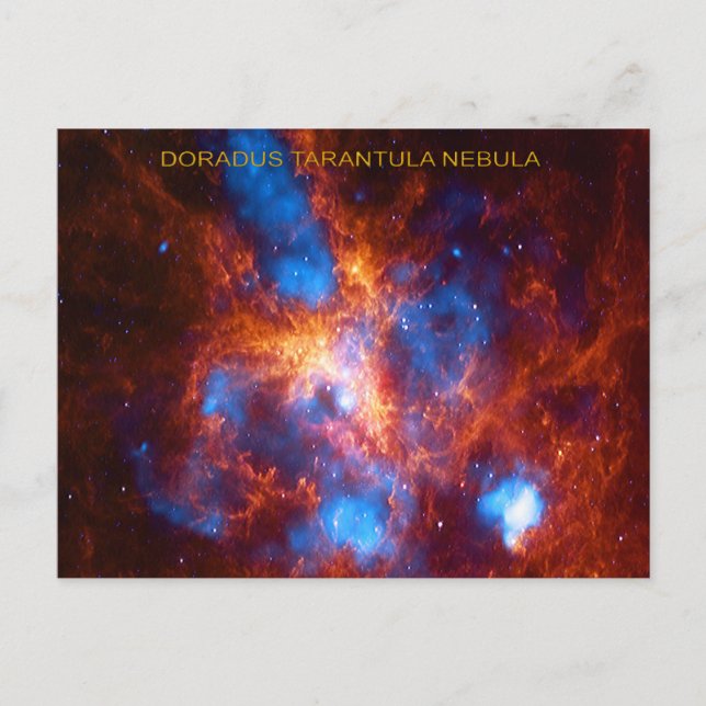 Tarantula Nebula Postcard (Front)