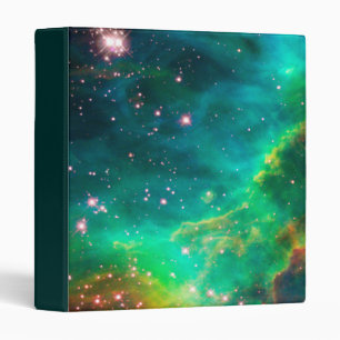 Tarantula Nebula Star Cluster Galaxy Image 3 Ring Binder