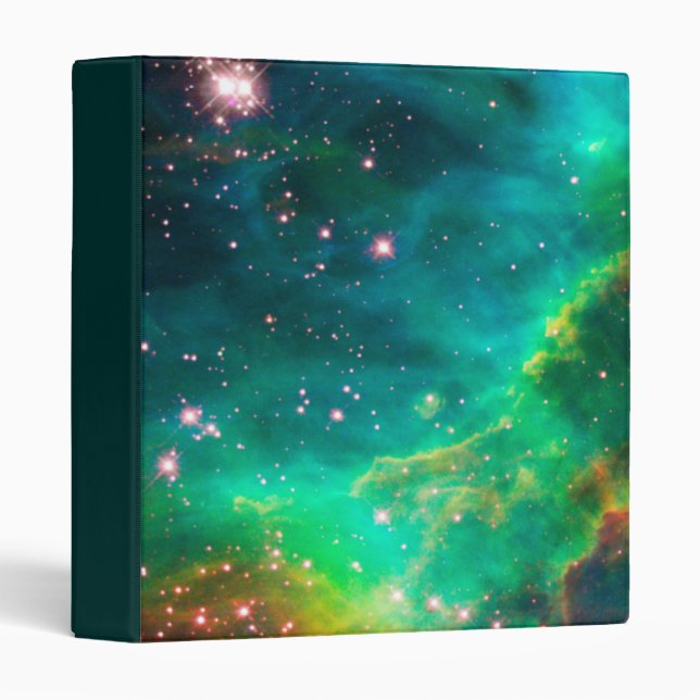 Tarantula Nebula Star Cluster Galaxy Image 3 Ring Binder (Front/Spine)