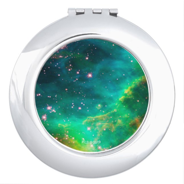 Tarantula Nebula Star Cluster Galaxy Image Compact Mirror (Front)