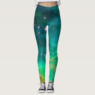 Tarantula Nebula Star Cluster Galaxy Image Leggings