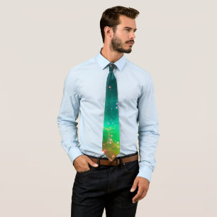 Tarantula Nebula Star Cluster Galaxy Image Neck Tie