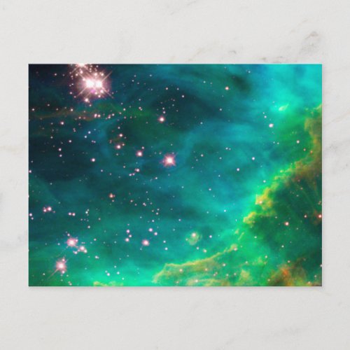 Tarantula Nebula Star Cluster Galaxy Image Postcard