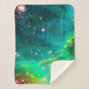 Tarantula Nebula Star Cluster Galaxy Image Sherpa Blanket