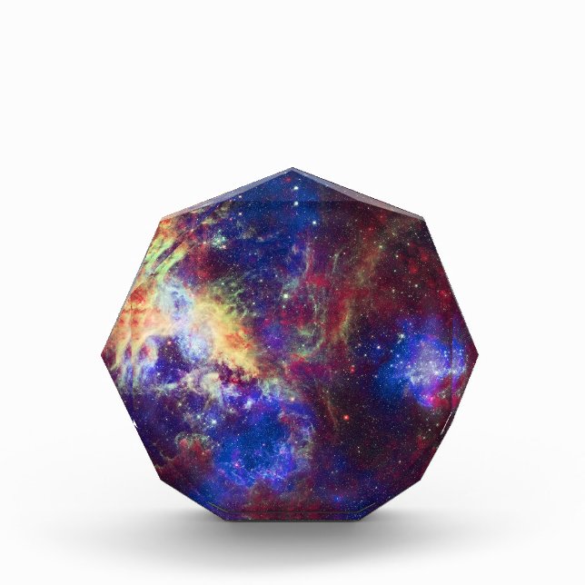 Tarantula Nebula Star Forming Gas Cloud Sculpture Award (Front)