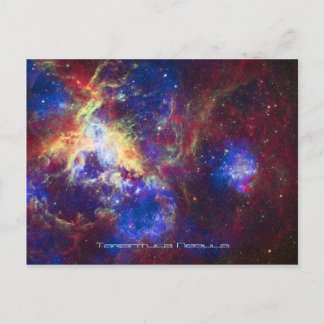 Tarantula Nebula Star Forming Gas Cloud Sculpture Postcard