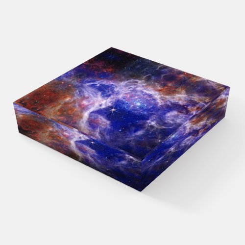 Tarantula Nebula  X_ray  Infrared  Space Paperweight