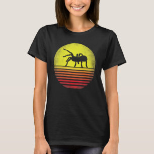 Tarantula Retro Sunset Tarantula Lover T-Shirt