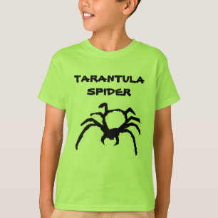 Tarantula spider t shirt for kids