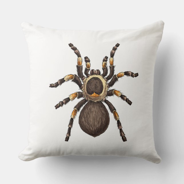 Tarantula Throw Pillow (Front)