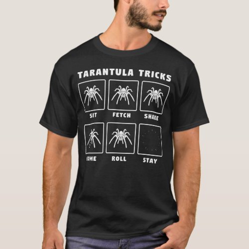 Tarantula tricks funny spider lover tarantula T_Shirt