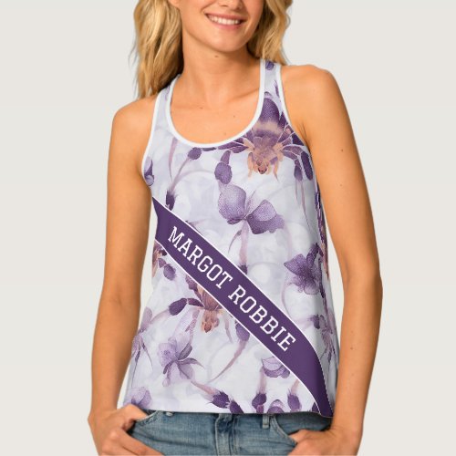 Tarantula Watercolor Colorful Personalized Pattern Tank Top