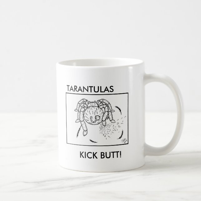 "TARANTULAS KICK BUTT!" Mug (Right)