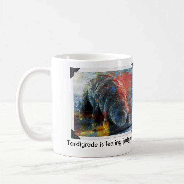 Tardigrade Judgey Mug (Left)