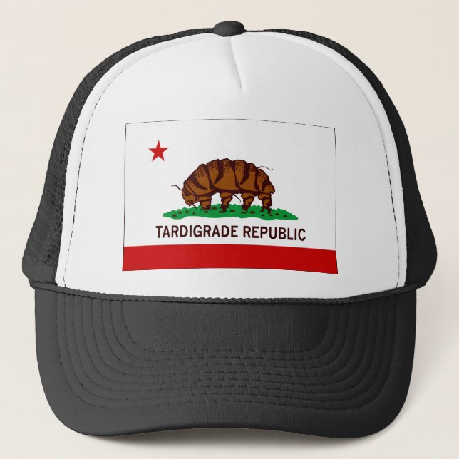 Tardigrade Republic Flag Trucker Hat (Front)